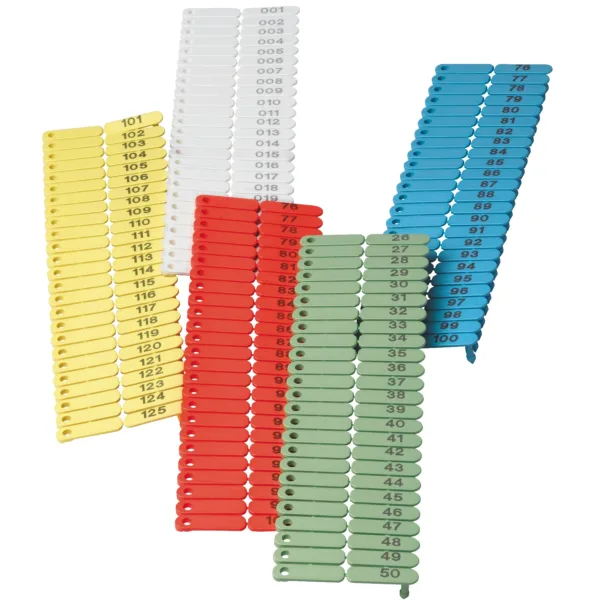 PVC zaznamek, enostranski - Ukal, kpl 100/1