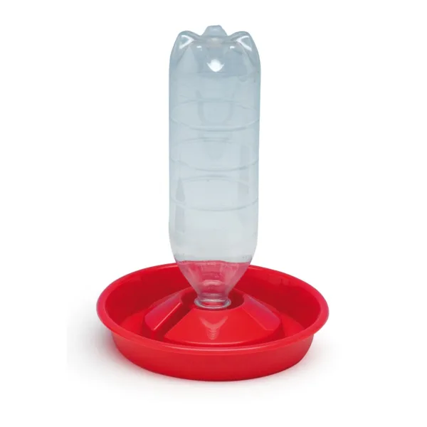 Napajalnik za perutnino- stojalo za plastenko