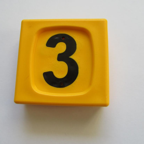 Številka 3 za jermen