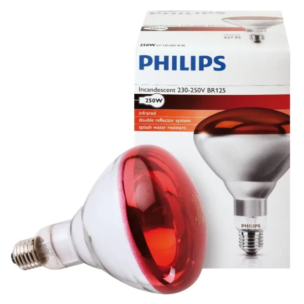 Infrardeča grelna žarnica Philips 250W