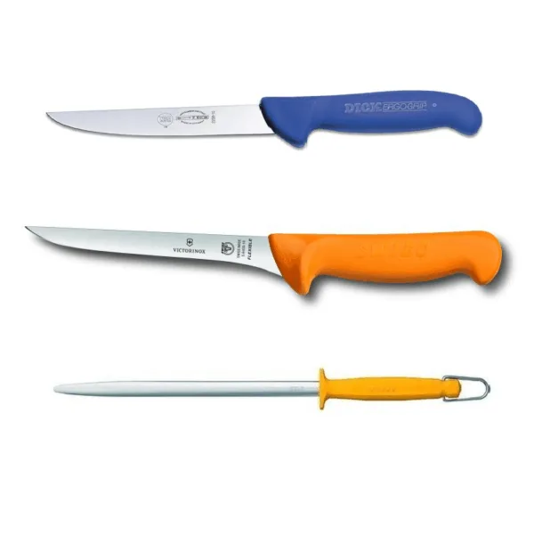 Noži Swibo, Dick in ostrilci